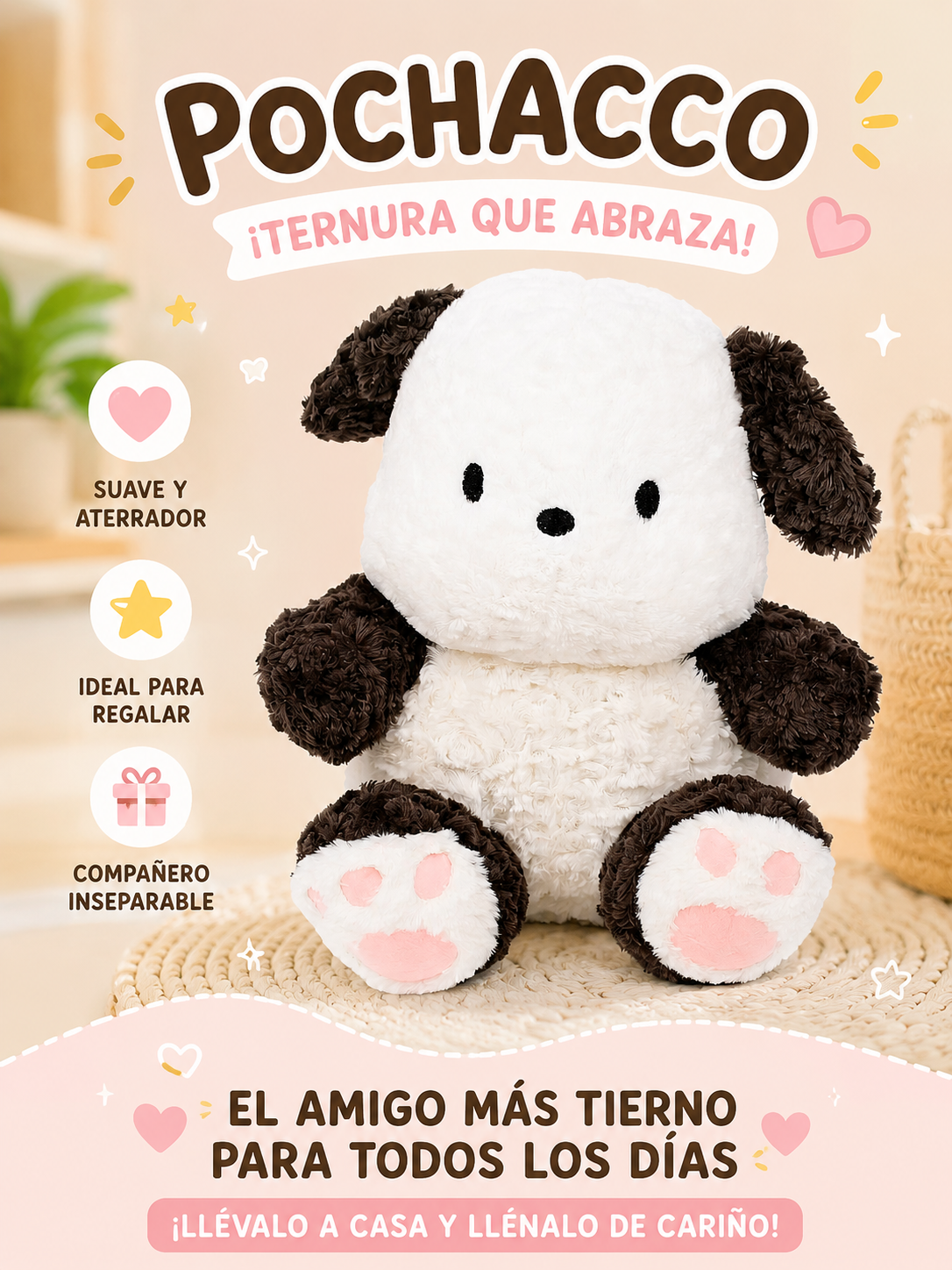 PELUCHE POCHACO KAWAI
