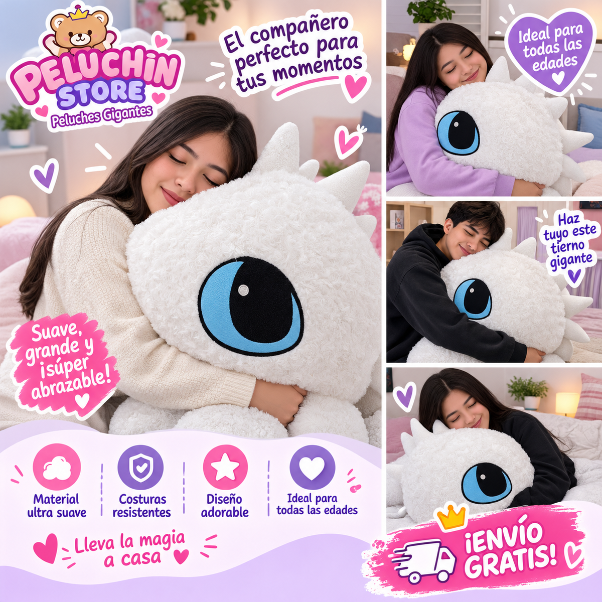 PELUCHE FURIA LUMINOSA