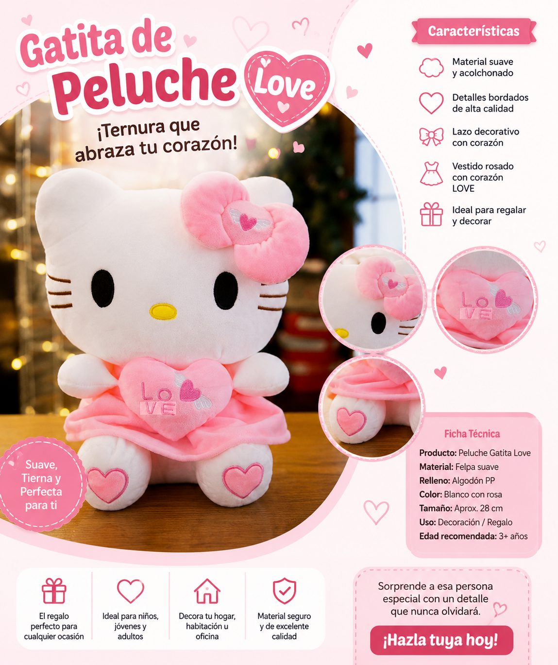 HELLO KITTY TIERNA