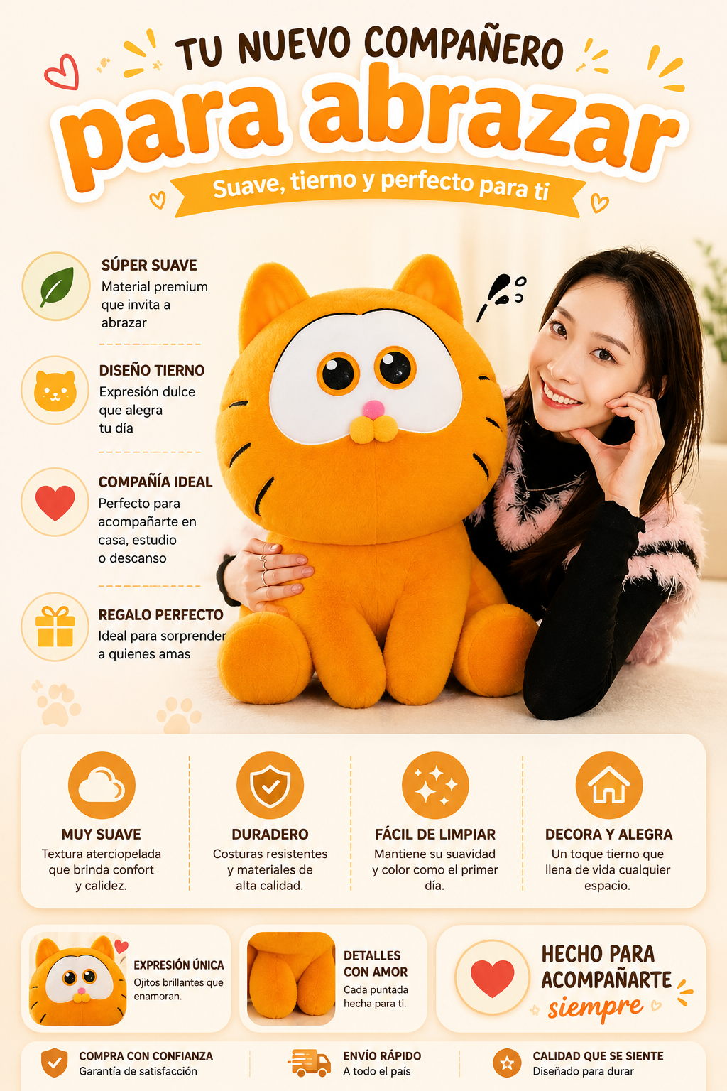 PELUCHE GATO GARFIELD