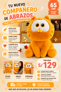 PELUCHE GATO GARFIELD