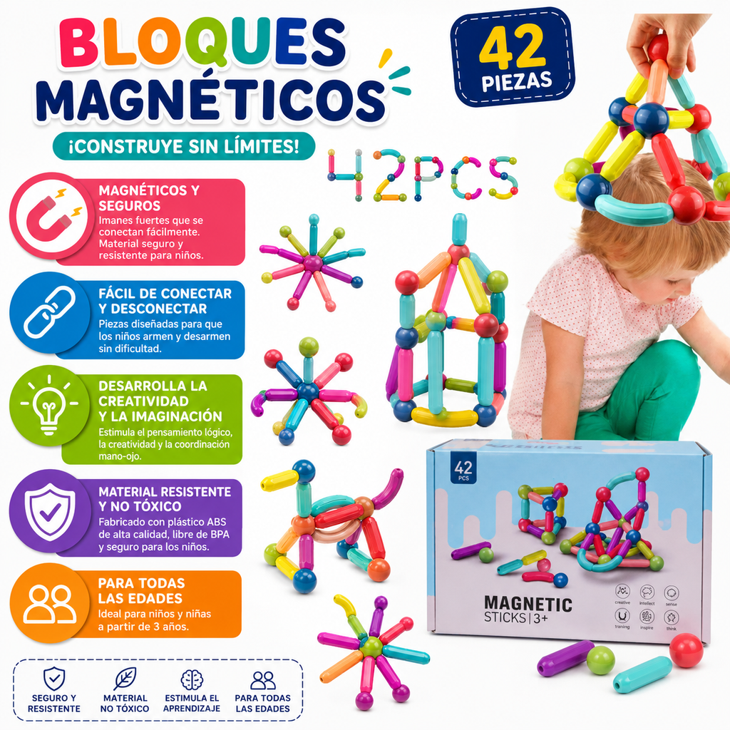 🌈 Set Magnético Creativo