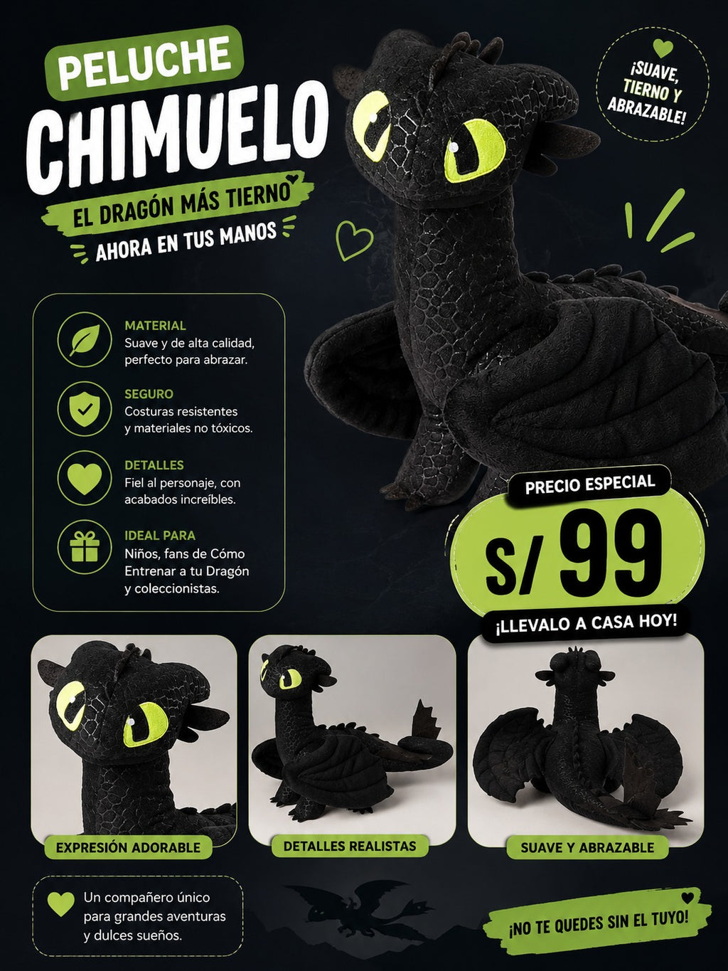 PELUCHE CHIMUELO KAWAI