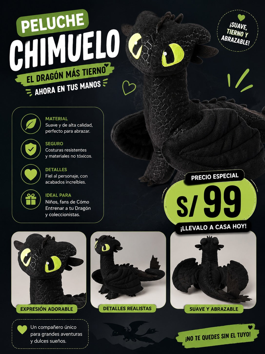 PELUCHE CHIMUELO KAWAI